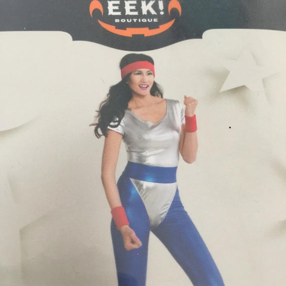 Hyde & Eek Silver Adult Leotard NWT - Picture 4 of 7